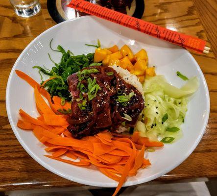 Seared Ahi Tuna Bowl at Buck & Honey's Monona