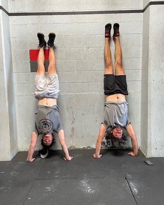 Synchro Handstands