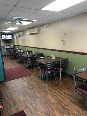 "Newly Renovated"  Dining Area