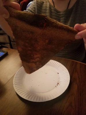 Burnt slice