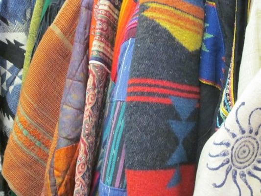 In addition to daywear and formal wear, we often have authentic ethnic and handmade garments.