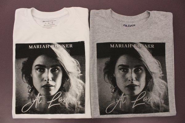 Screen-printed t-shirts. Featured: Mariah Bonner