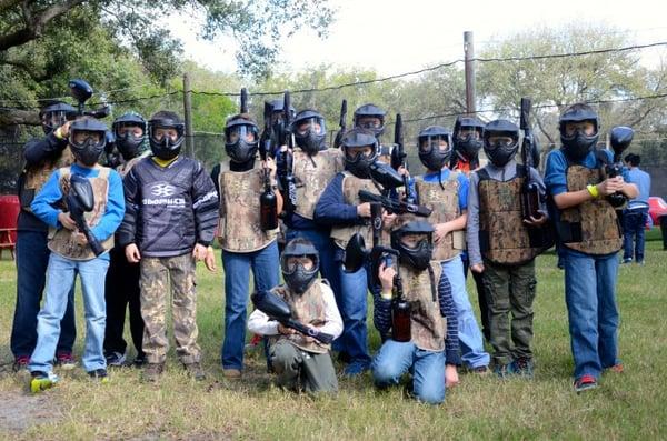 Paintball Birthday Parties