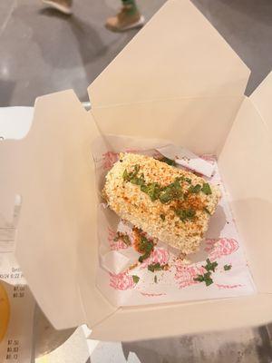 Street corn rolled af black owned street style Mexican