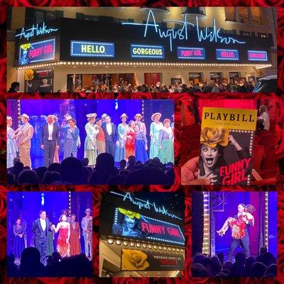 Montage of images from Funny Girl on Broadway