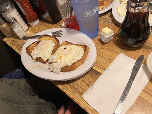 Cinnamon Raisin French Toast 2 Farm Fresh Baked Eggs