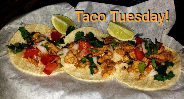 Tacos and tequila Tuesdays!