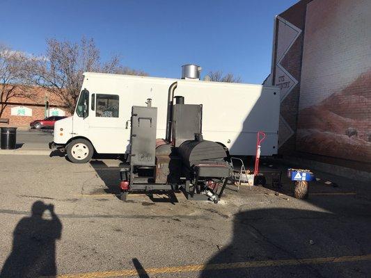 Truck and bbq