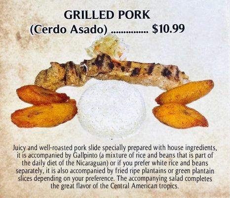 GRILLED PORK