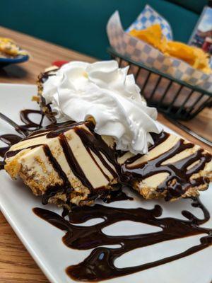 Deep fried ice cream