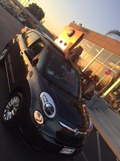 Thanks Brenda! Sunsets are beautiful in a Fiat 500L sunroof from Champion!