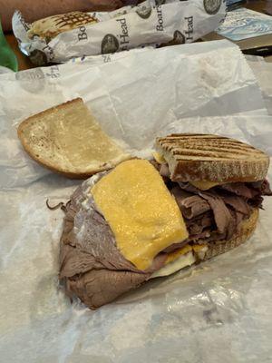 This is the messed up bullshit sandwich they sent me for $25. What a ripoff.