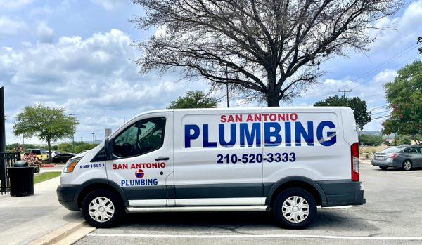 San Antonio Plumbing always out and about! (210)520-3333 give us a call for all your plumbing needs