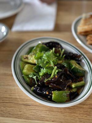 Cucumber and Fungus Salad