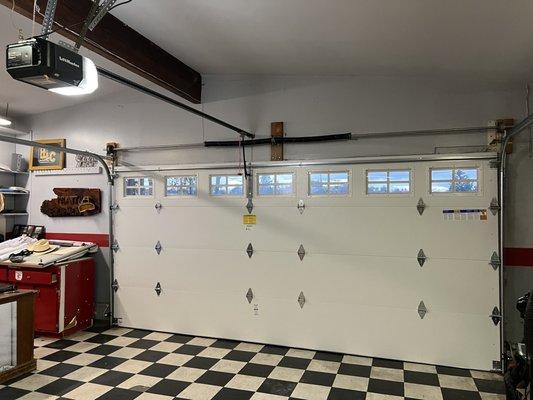 Insulated Door from inside garage