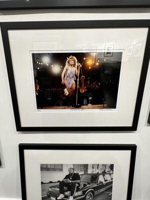 A FREE EVENT! Tina Turner. Classic Pictures of Rock Stars on display & for sale @ Morrison Hotel Gallery in LA Dec. 2022.