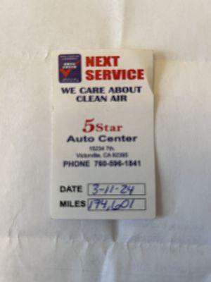 5 Star Auto Repair Center