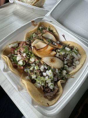 The best tacos. Asada  Pastor