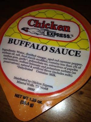 Buffalo sauce