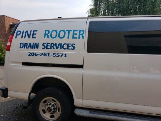 Branding-Pine Rooter drain services by Signarama Lynnwood