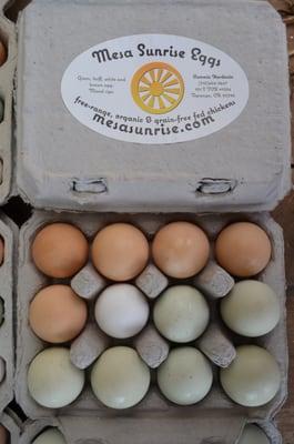 Delicious local eggs from Topanga.