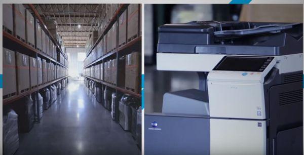 In need of new office equipment? Ask us about our extensive inventory from Konica Minolta, Canon, and more!