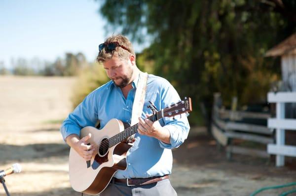 Dan Curcio performing at Flying Caballos in San Luis Obispo, CA