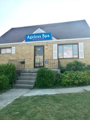 Ageless Spa Front Door