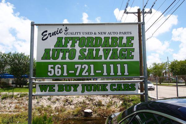 Used & New Auto Parts Super Store in the heart of Palm Beach County.