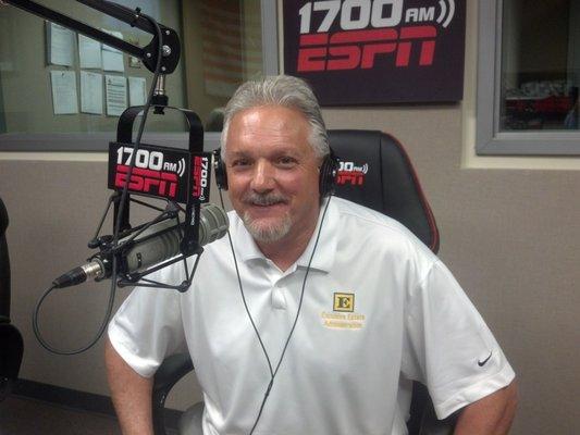 CEO of EEA, Inc. - Frank R. Fiorito, CLPF - Live on Air with ESPN 1700AM.