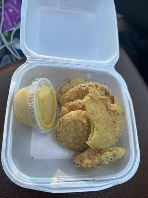 Fried green tomatoes