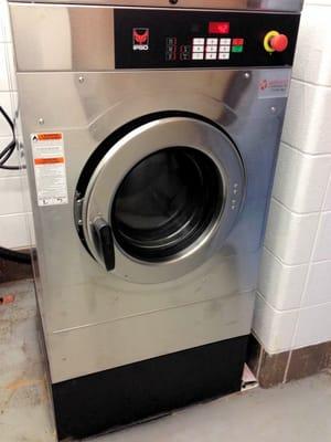 30lb washer installation at a Chicago high school