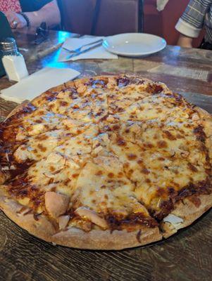 BBQ chicken pizza - so good!!!!