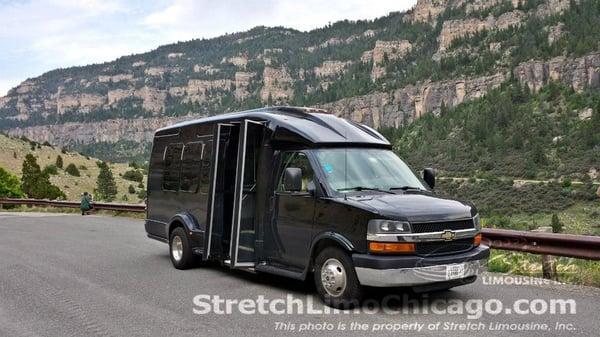 Turtle Top Mini-Bus is perfect for airport pick-up & drop-offs. Very spacious seating + HUGE CARGO space in the back