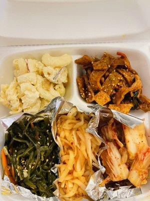 Seasonal Side Dishes (banchan) 1/24/22