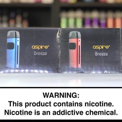 Restock Alert! Aspire Breeze back in Stock at 3 Monkeys on Fairway!