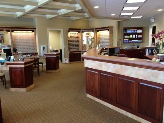 Front Desk and Optical!