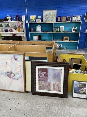 Frames and household items