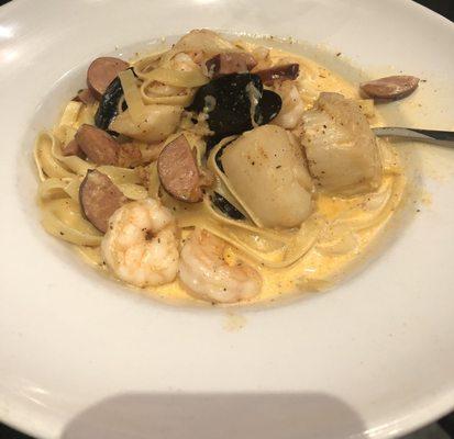 Seafood pasta