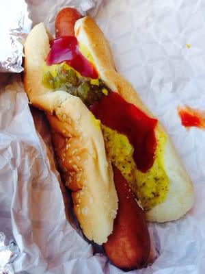 I like to people watch at the Costco food court.  I find it relaxing watching people stuff their faces with $1.50 processed meat