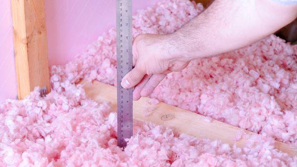 Less than 13 inches of insulation - you are wasting money.