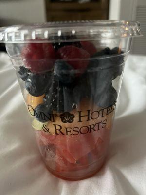 Fruit cup, very fresh fruit