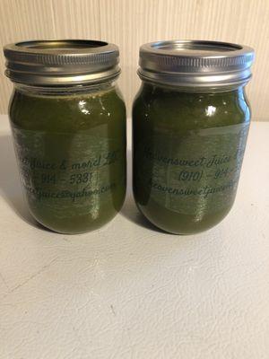 Custom health juices