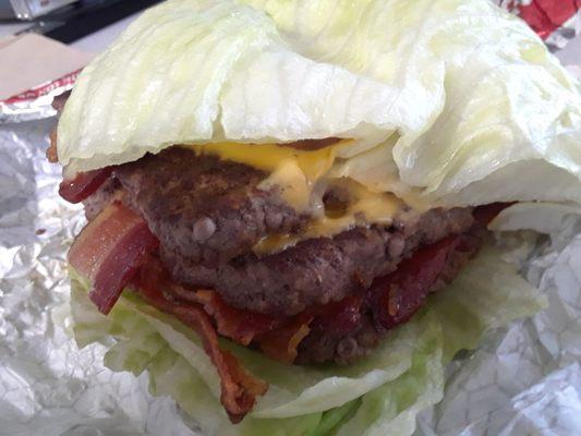 Low carb Baconator!