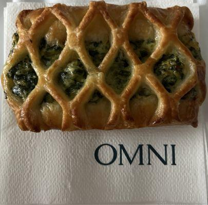 Spinach and cheese danish, very tasty