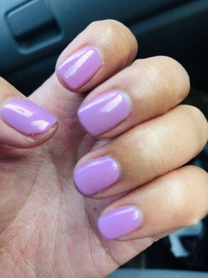 Gel manicure