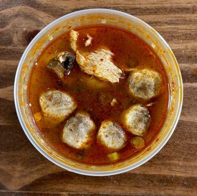 Tom Yum Soup with Chicken