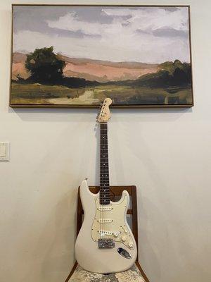 Stratocaster set up by Steve