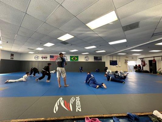 Zangief JiuJitsu kids class