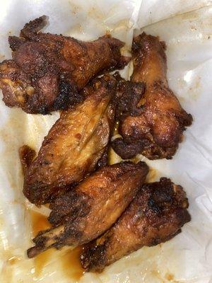 The first time I got wings, they were great.